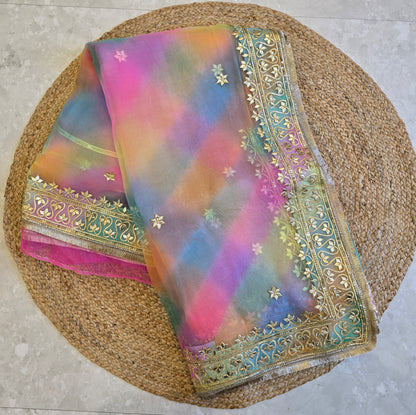 Multicolor Lehriya