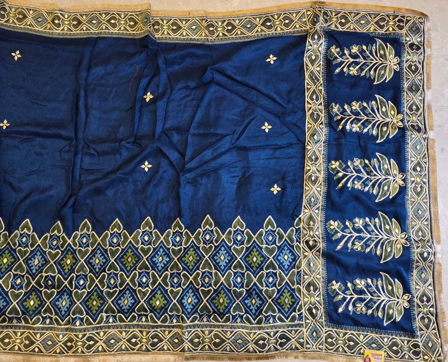 Patola x Charkhi Gota Saree