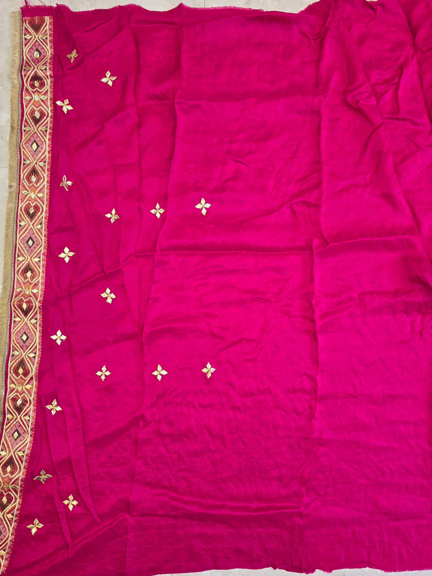 Patola x Charkhi Gota Saree