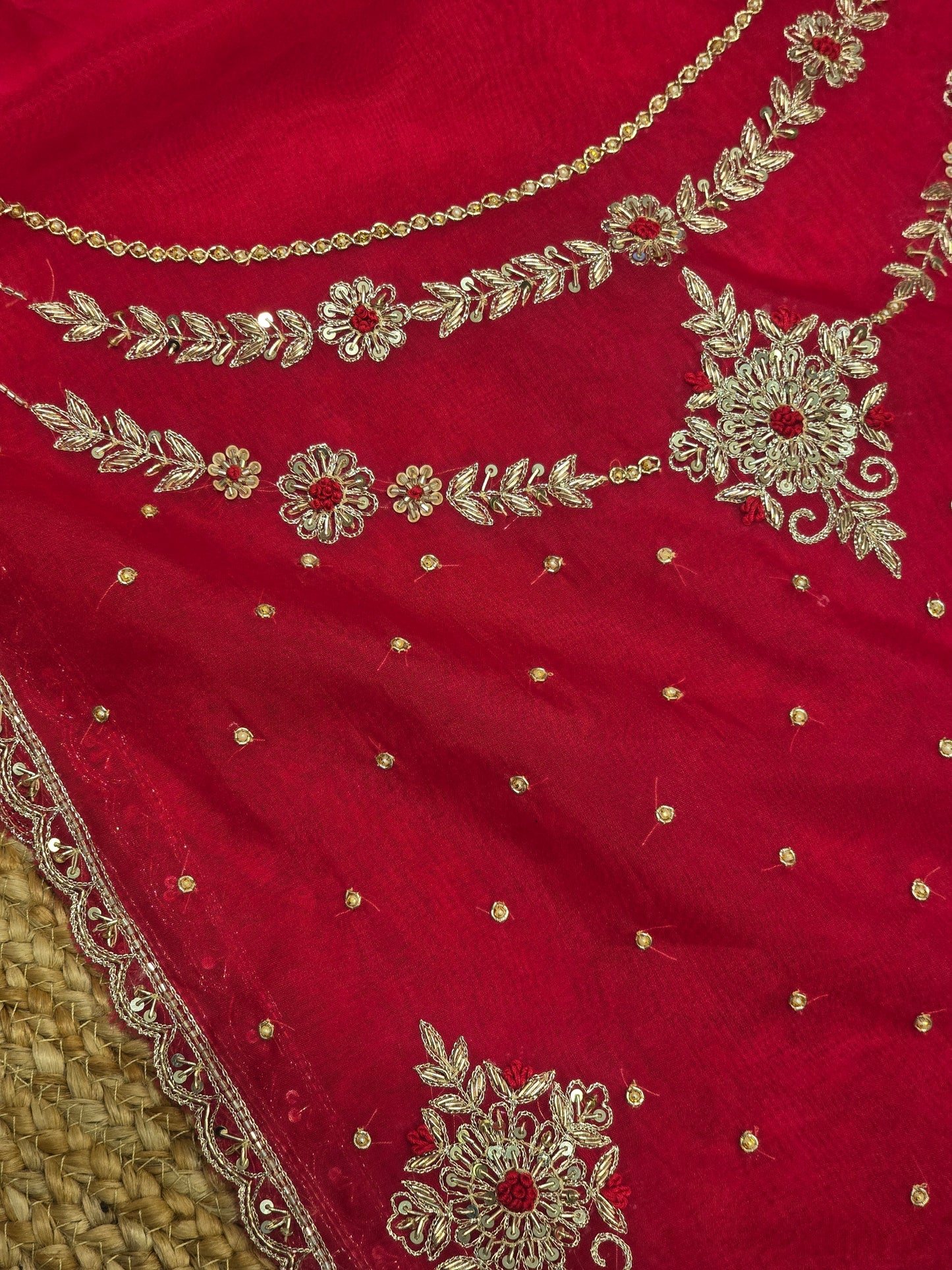 Organza Vintage Saree