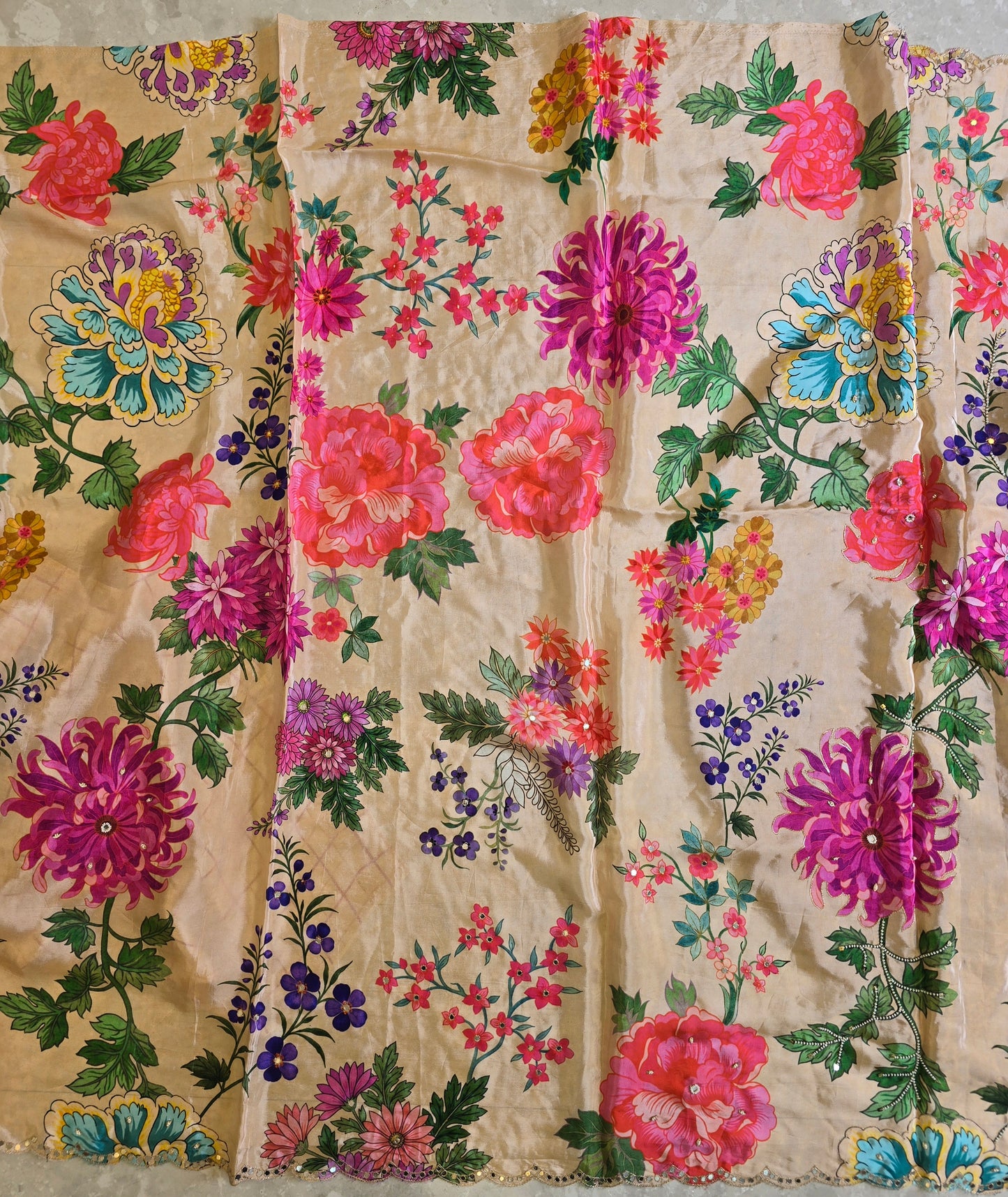 Pure Crepe Silk Saree
