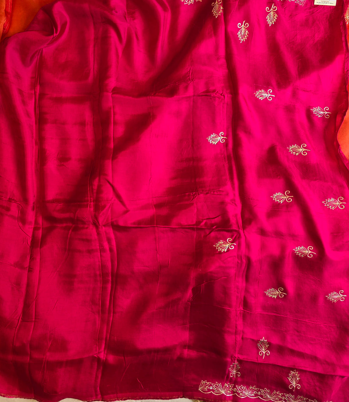 Vintage Work Saree