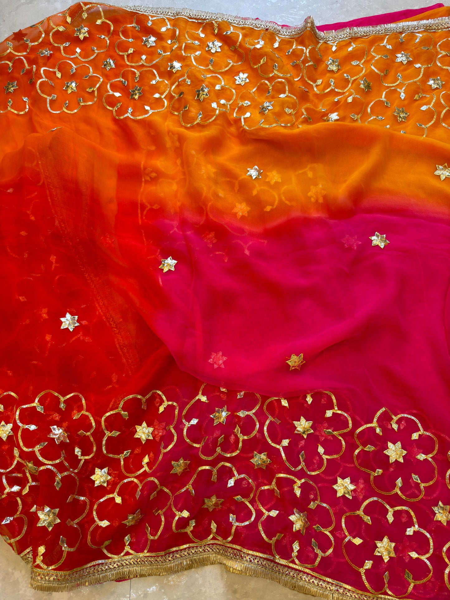 Kachi Gota Saree