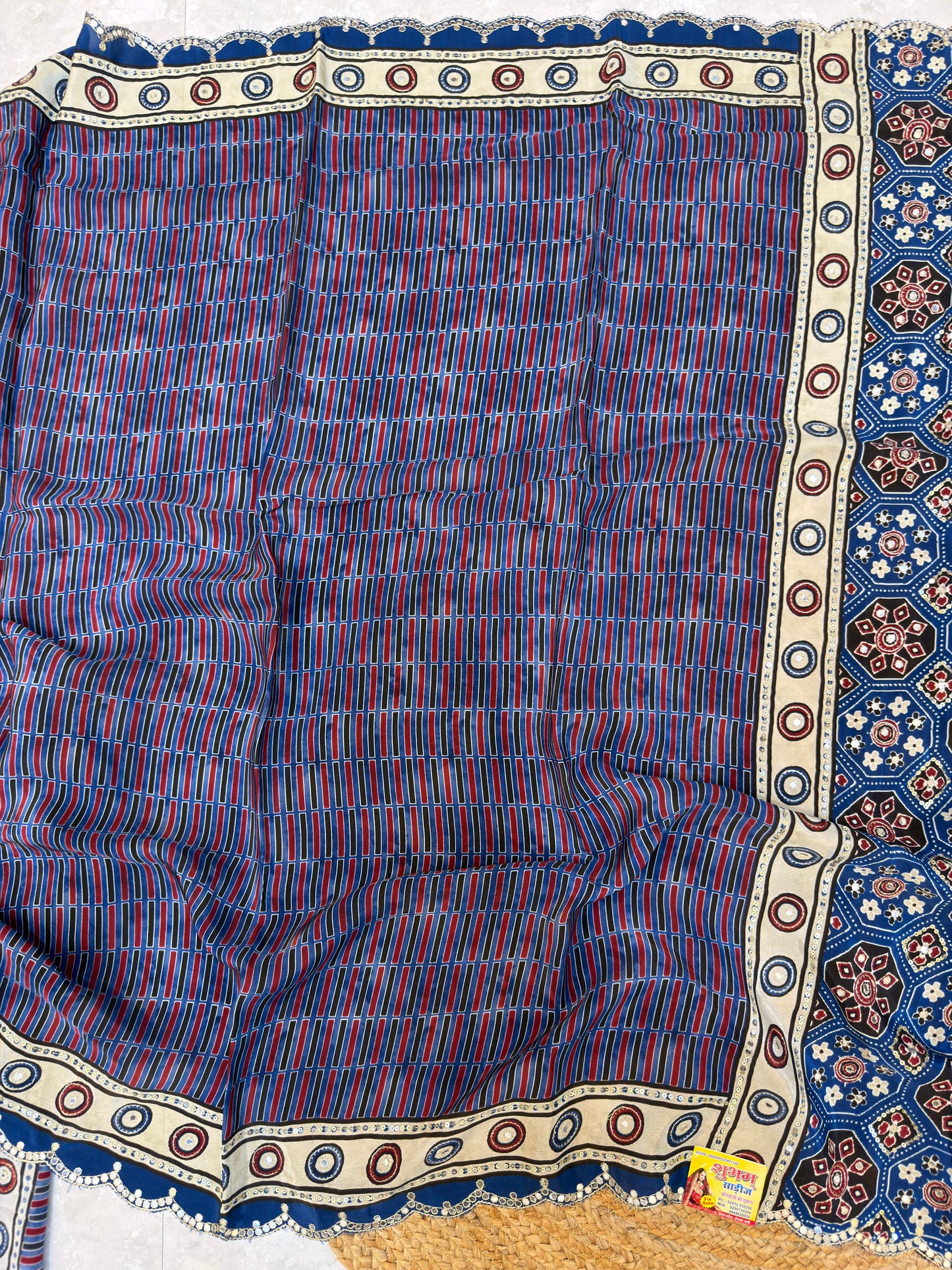 Ajarakh Saree