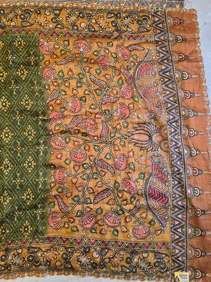 Patola x Kalamkaari Saree