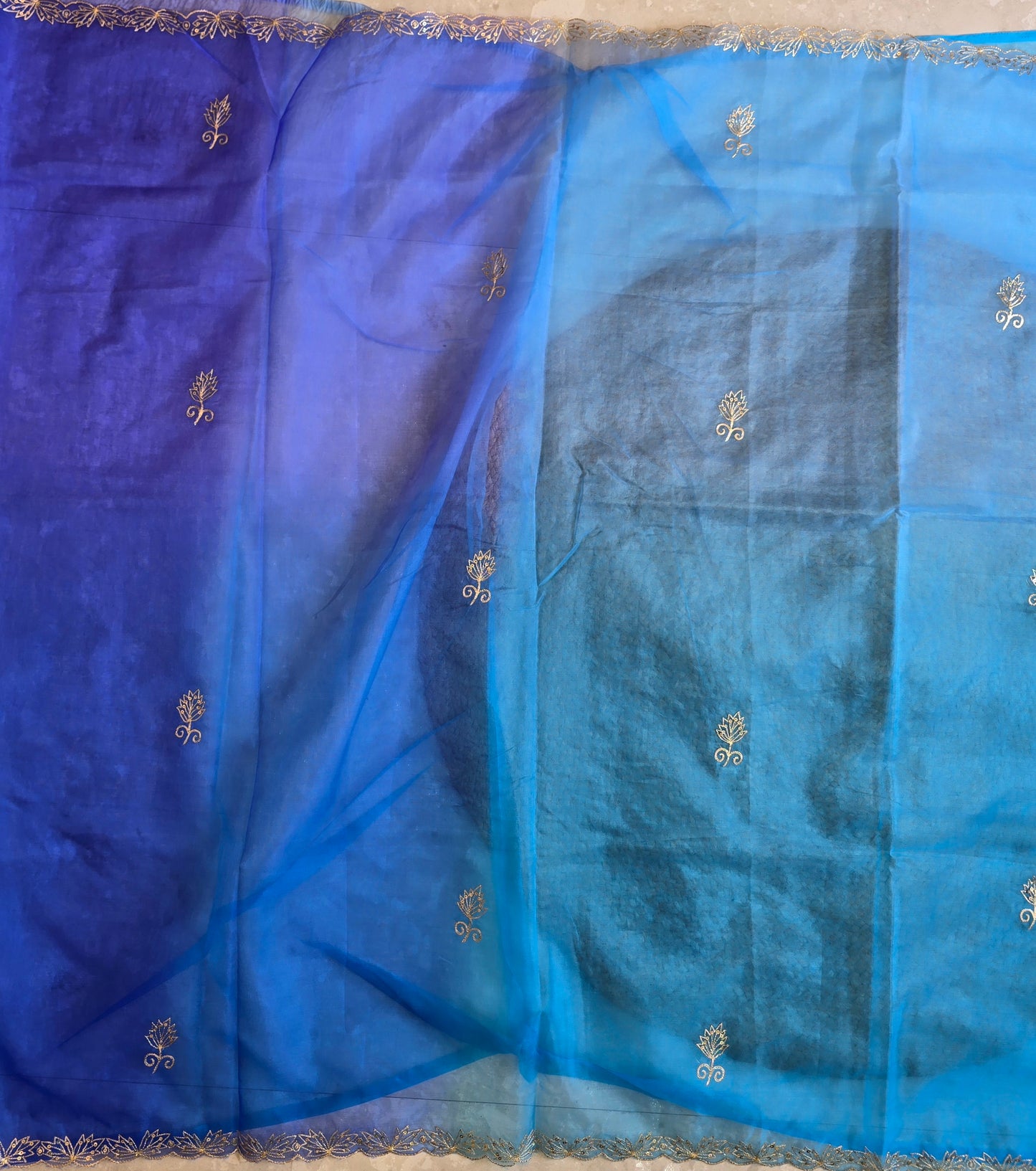 Vintage Work Saree