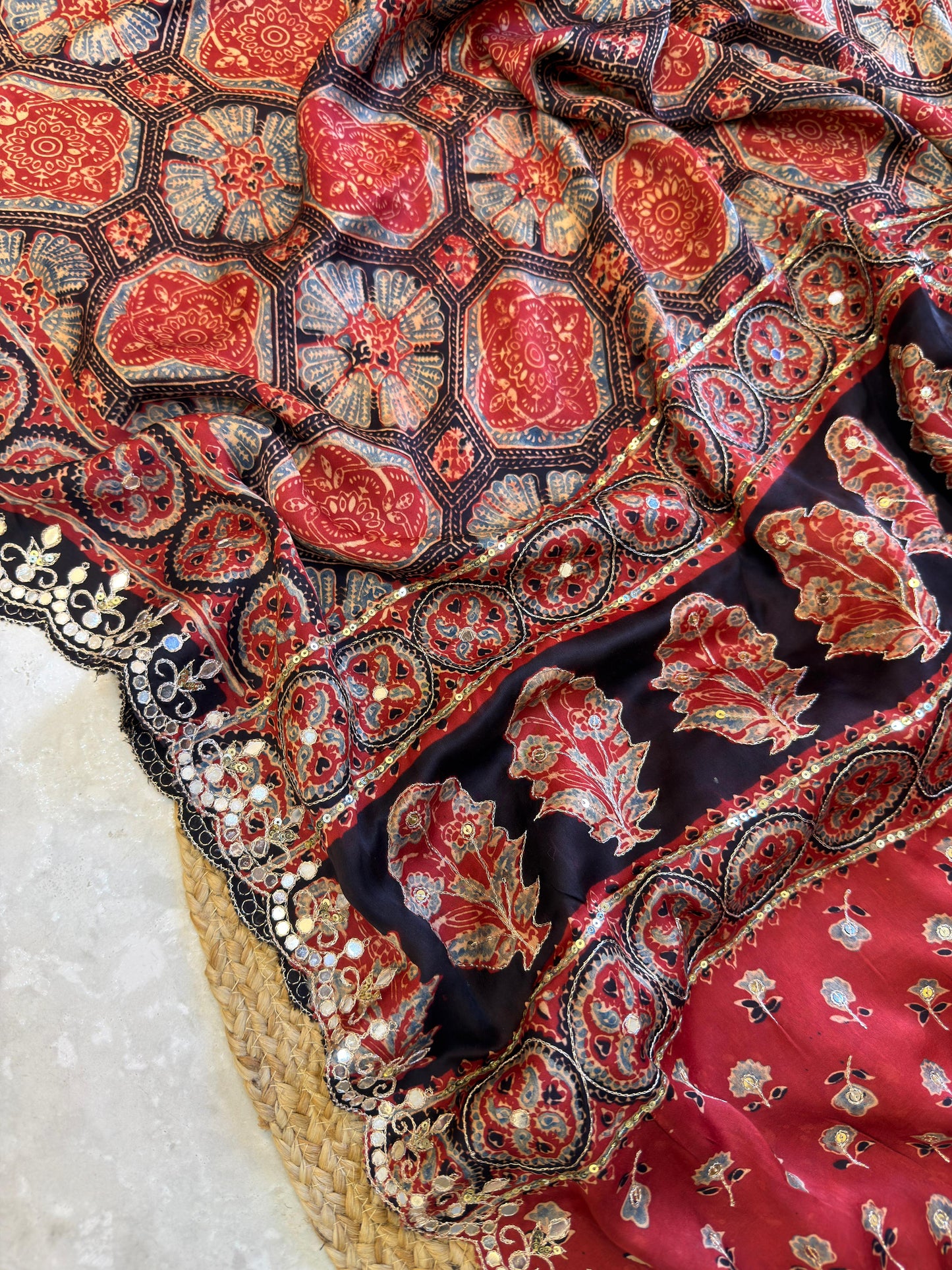 Ajarakh Saree