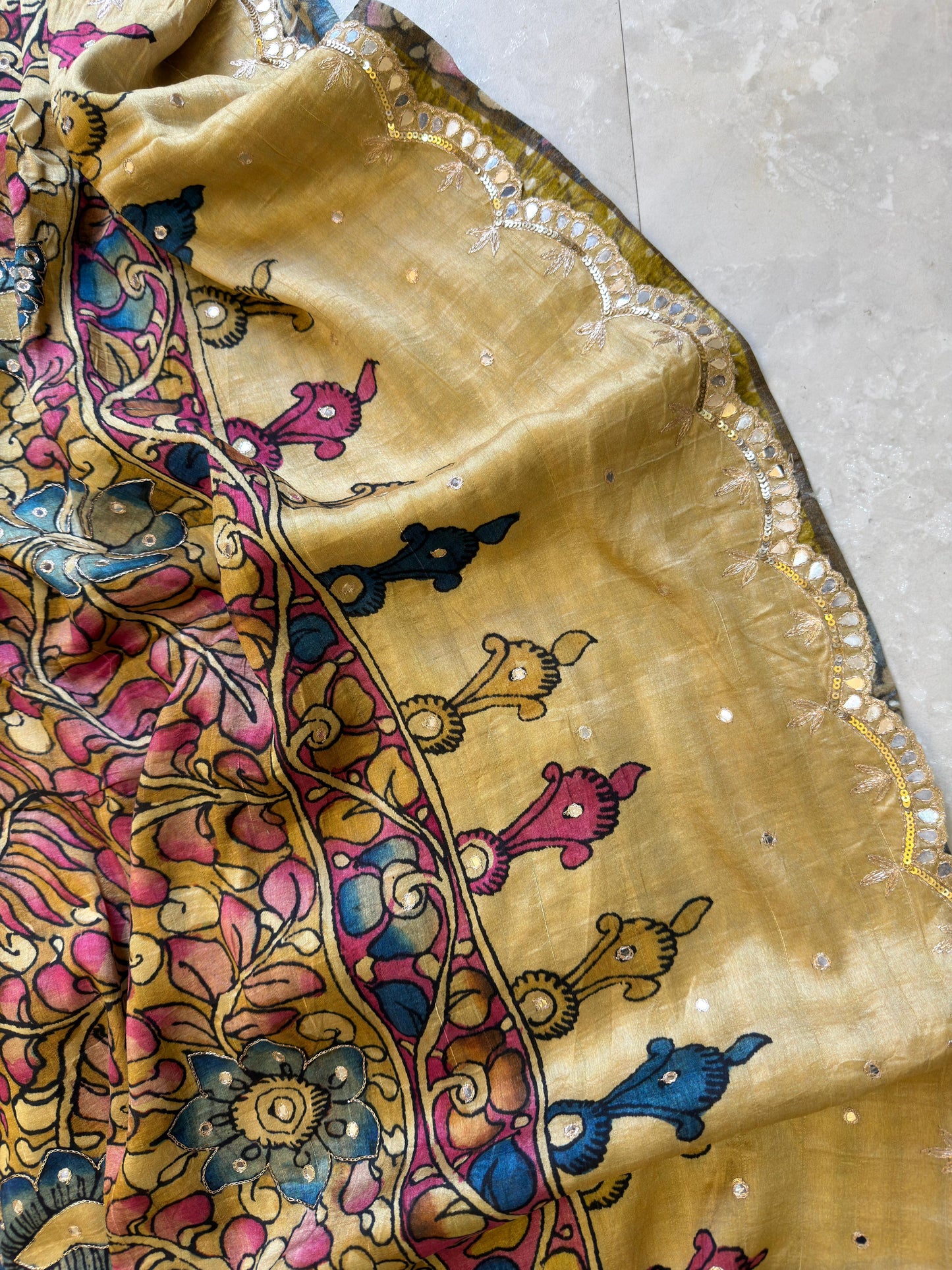 Kalamkaari Saree