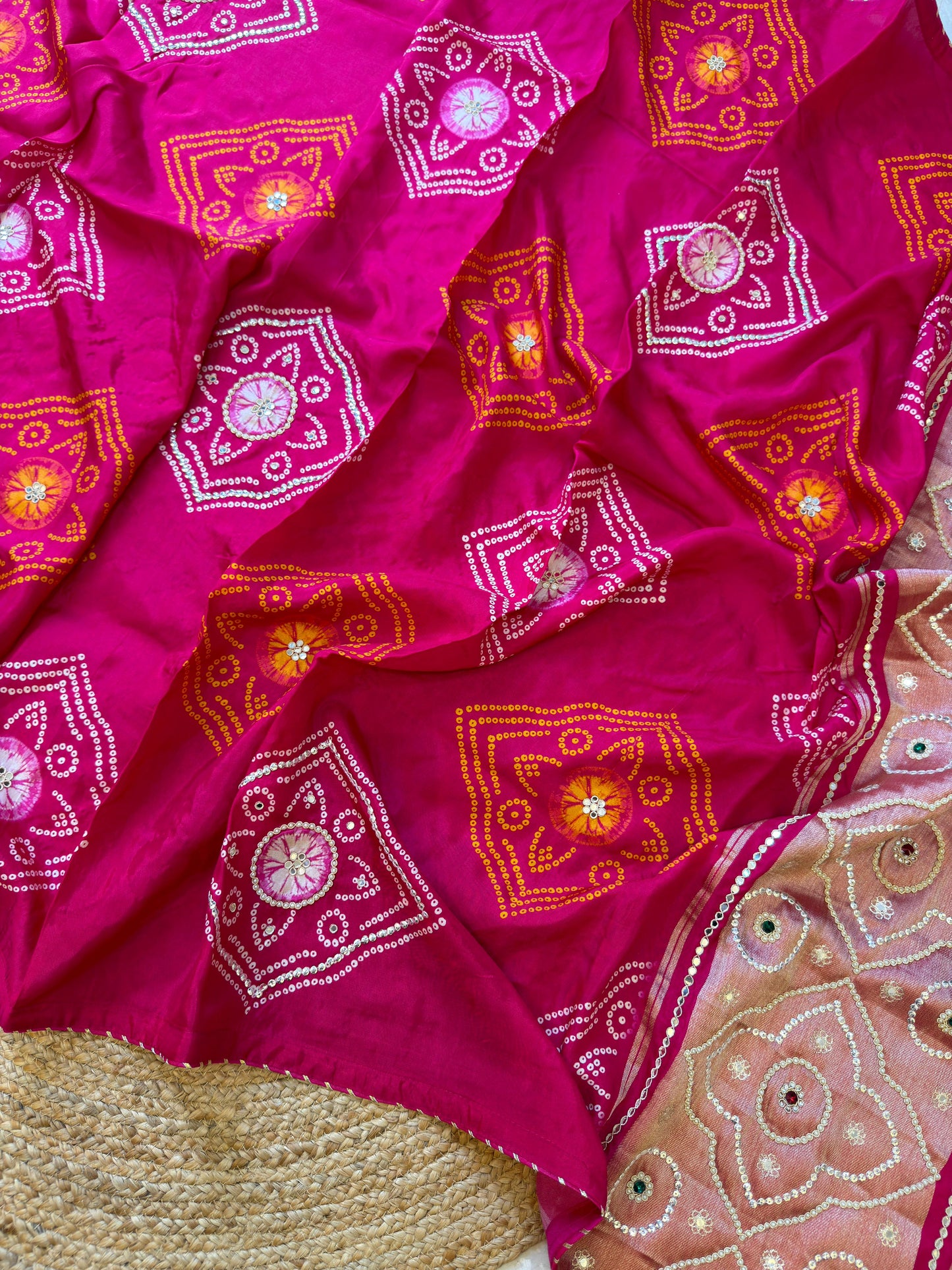 Bandhani Handwork