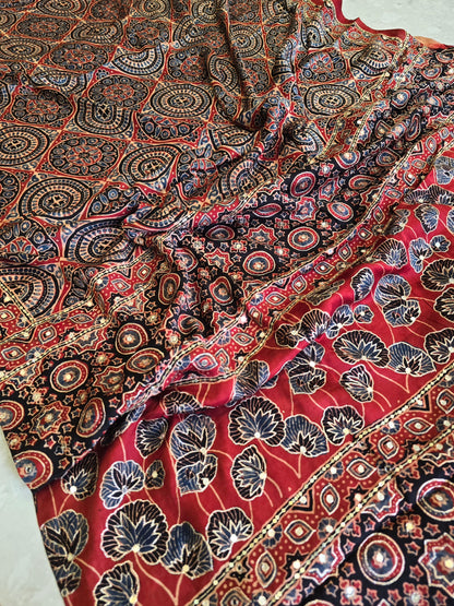 Ajarakh Saree