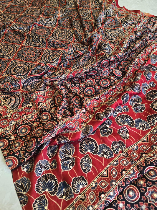 Ajarakh Saree