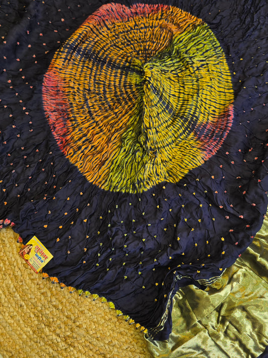 Bandhani x Sibori Saree