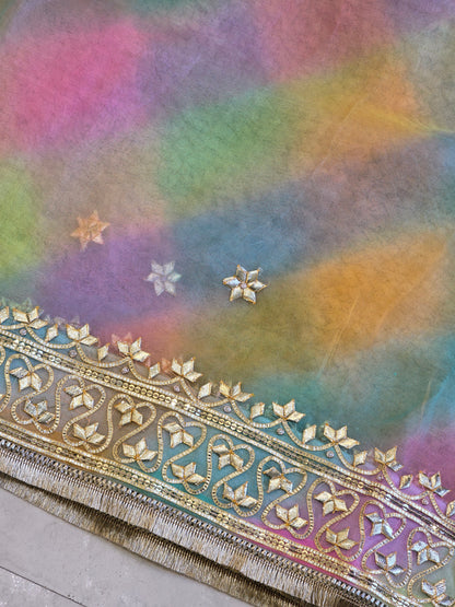 Multicolor Lehriya