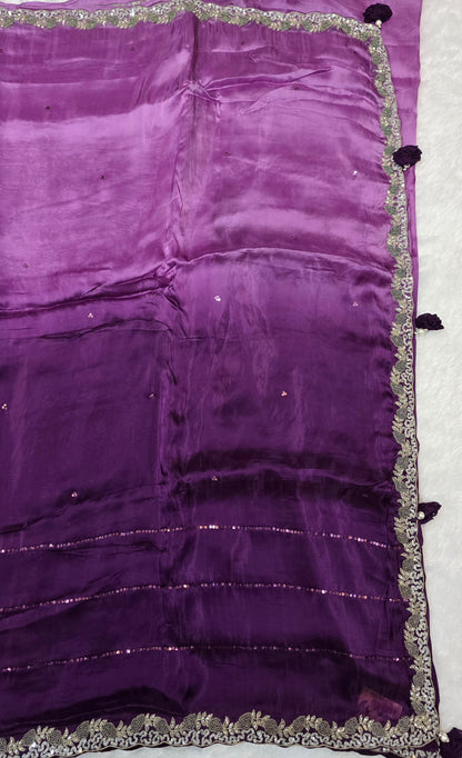 Heavy Blouse Saree