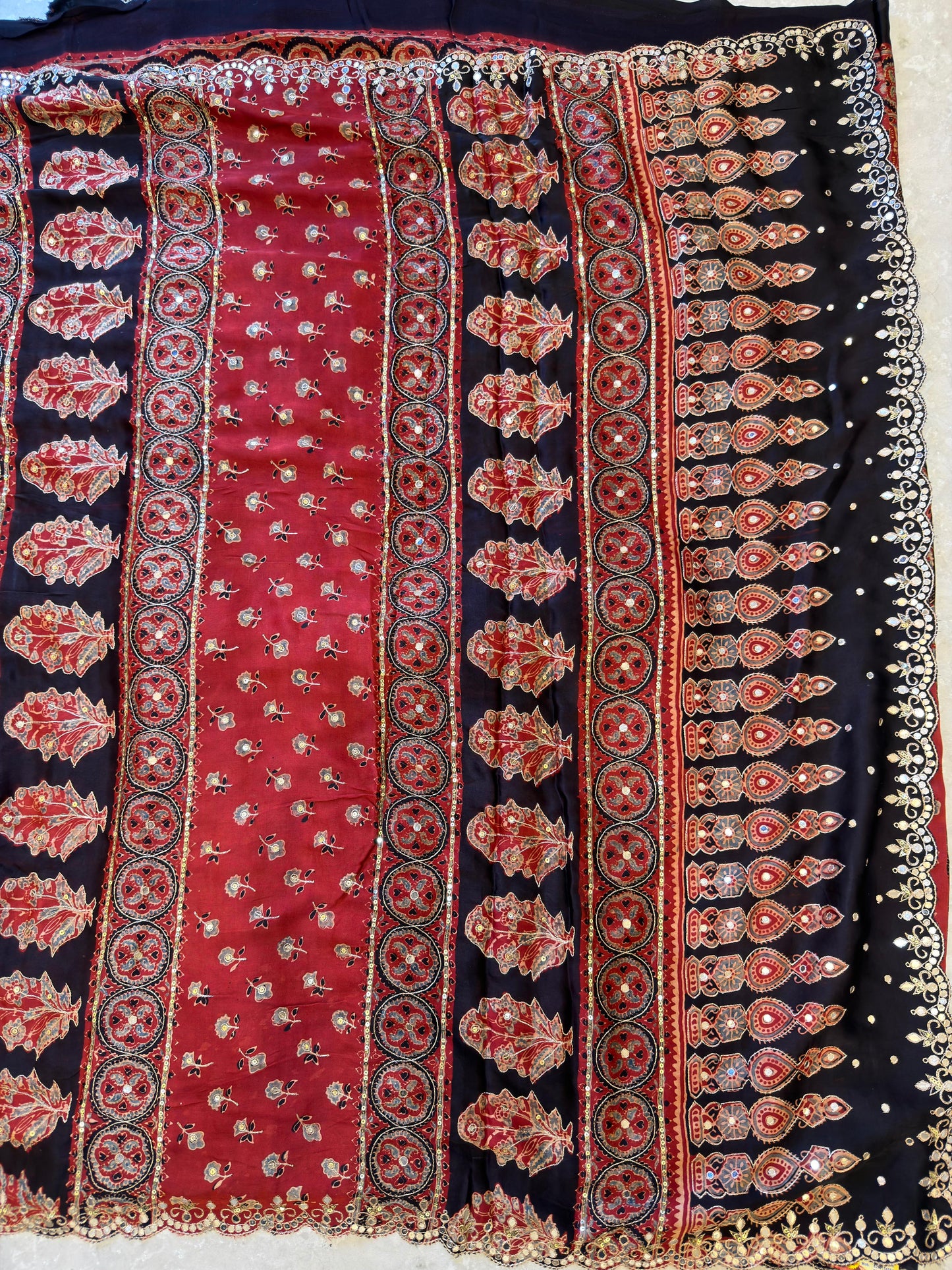 Ajarakh Saree