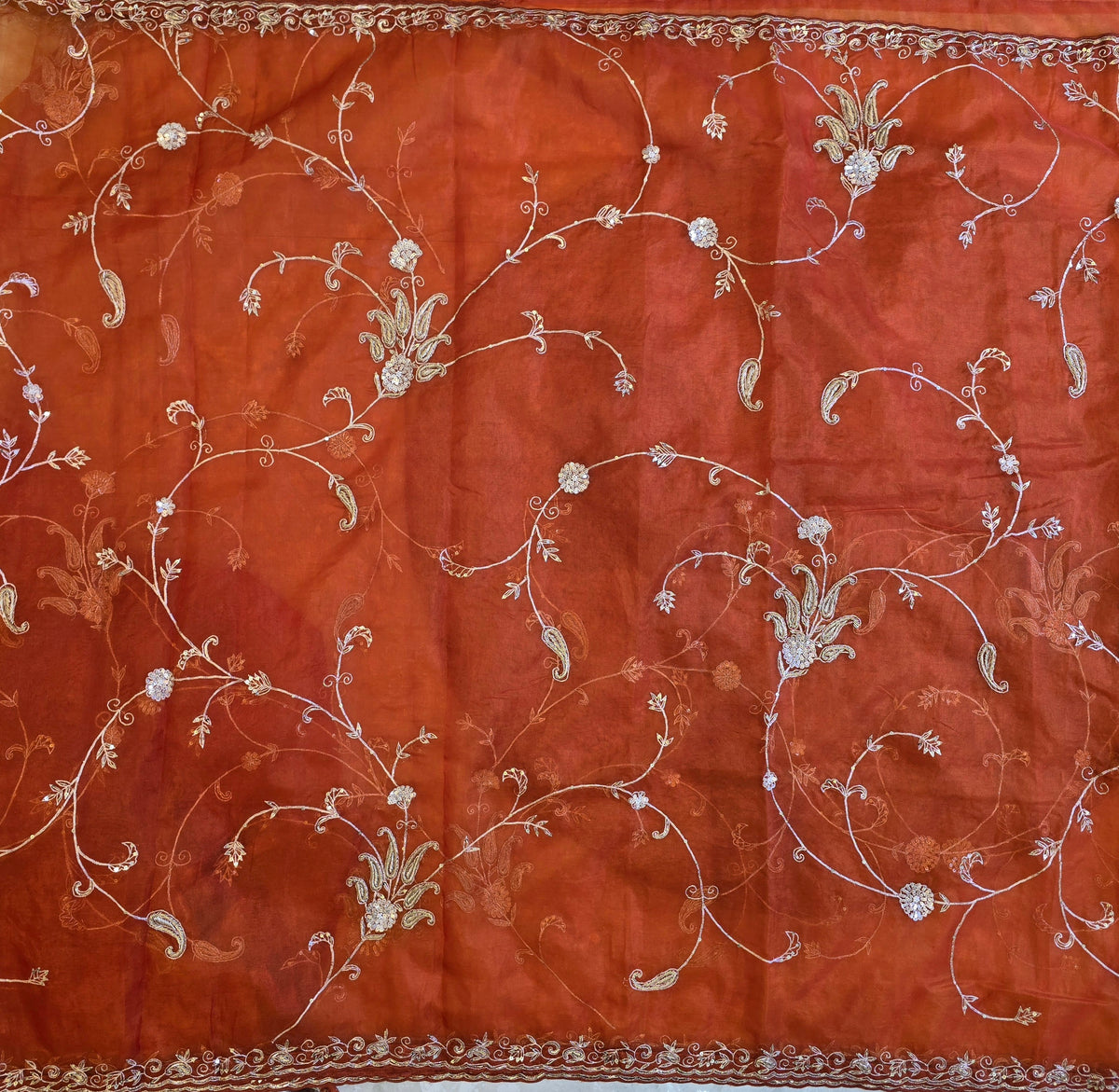 Organza Jaal Saree