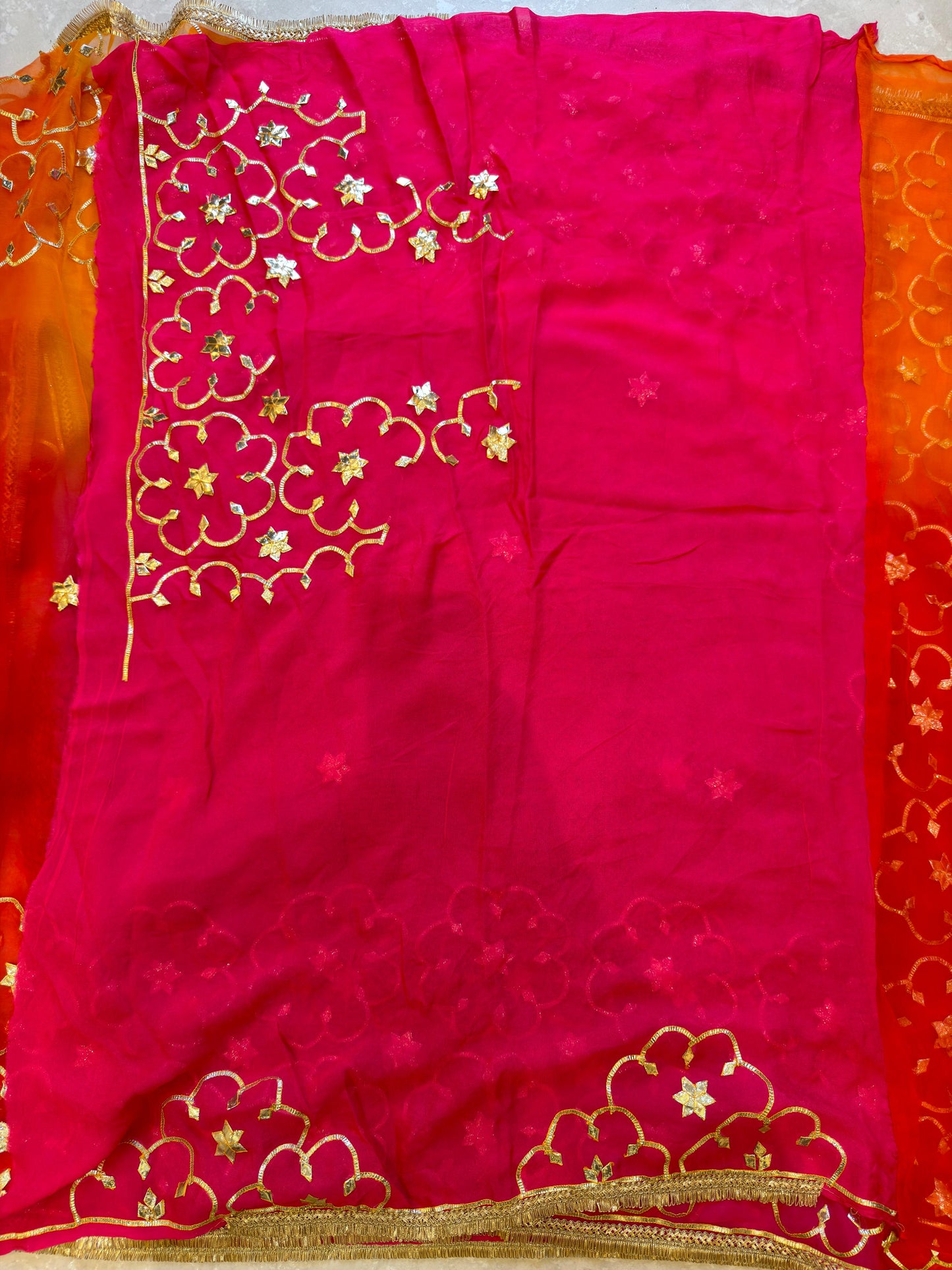 Kachi Gota Saree
