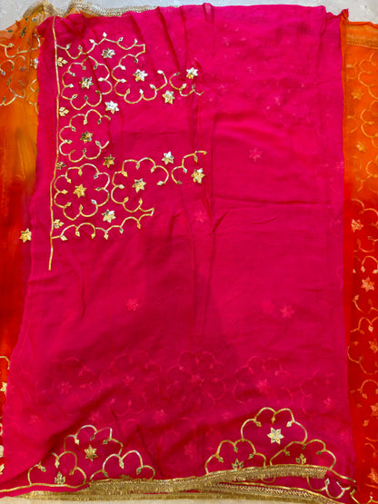 Kachi Gota Saree