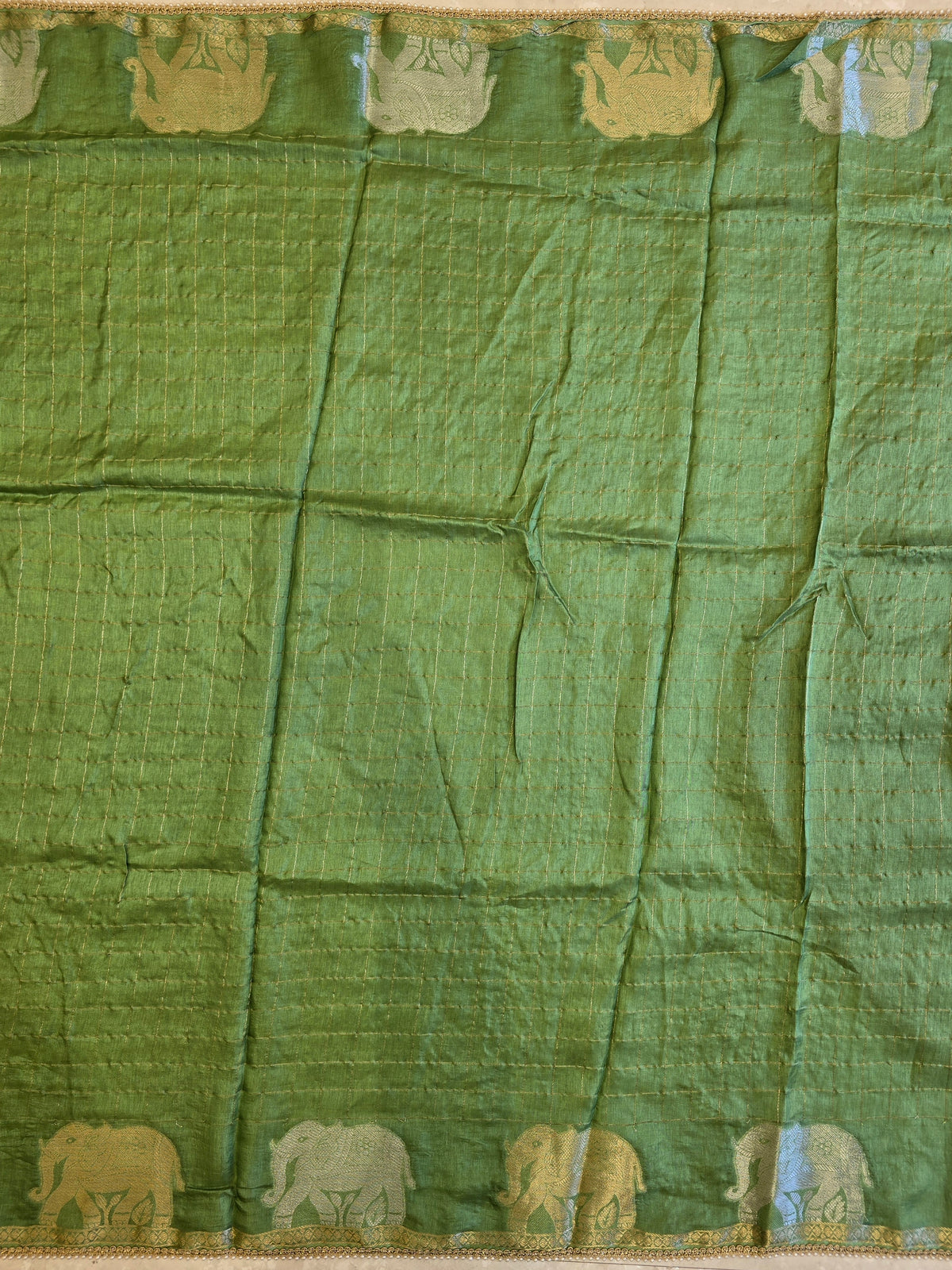 Elephant Motifs Saree