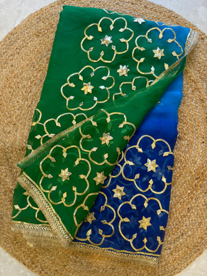 Kachi Gota Saree