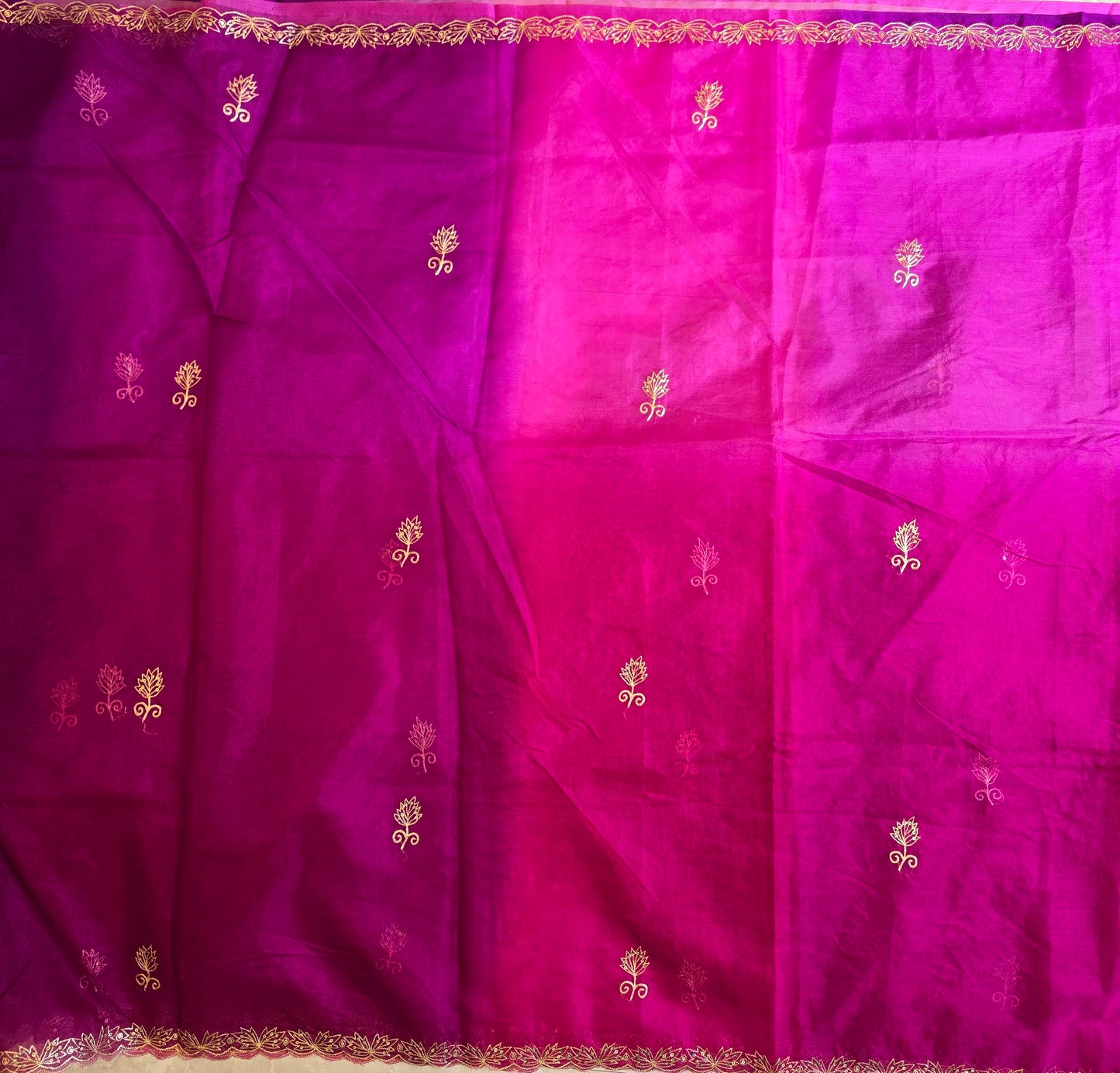 Vintage Work Saree