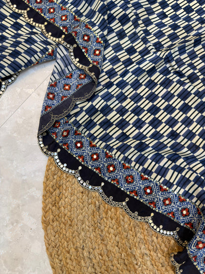 Ajarakh Saree
