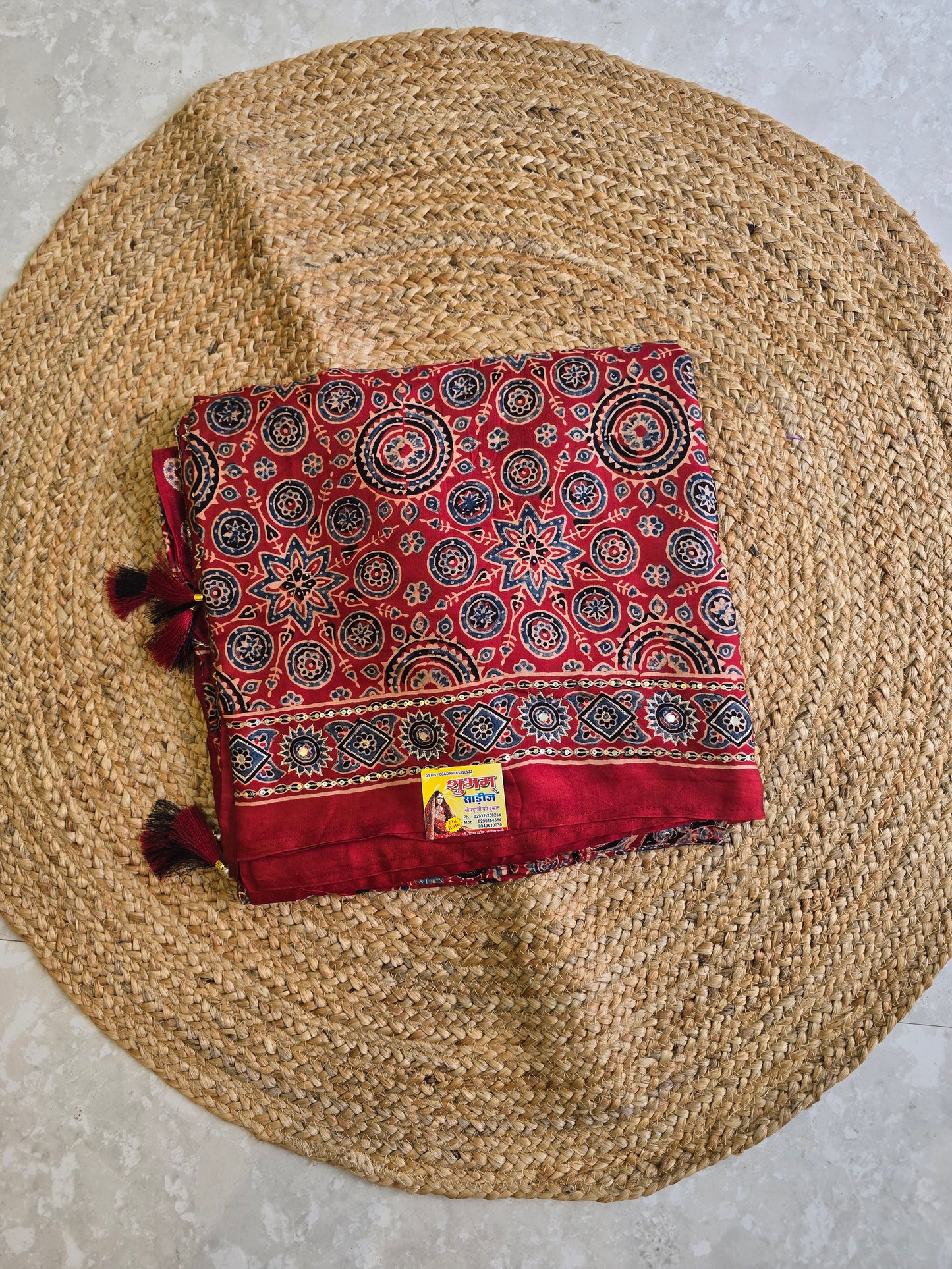 Ajarakh Saree