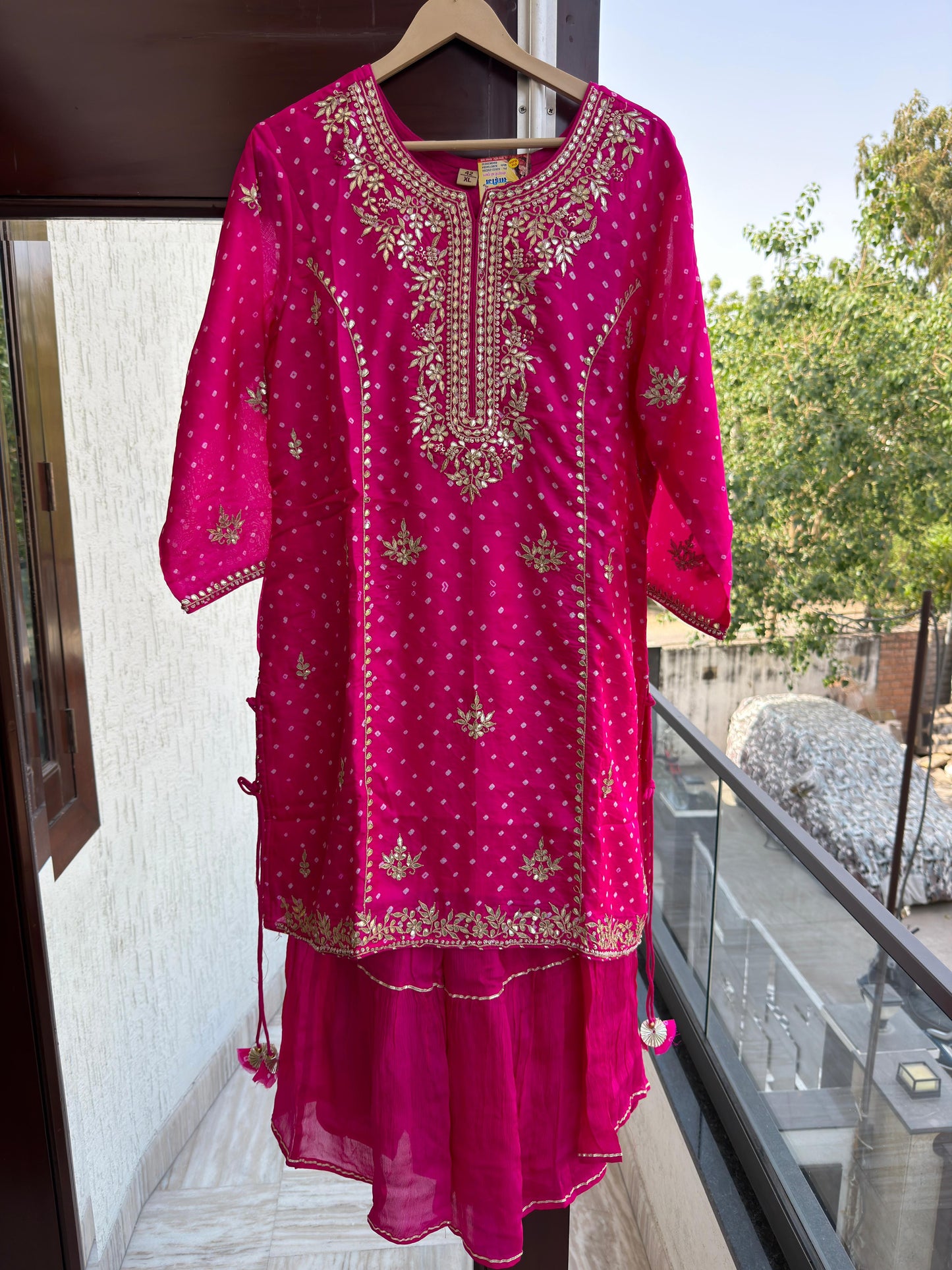 Bandhani Sharara