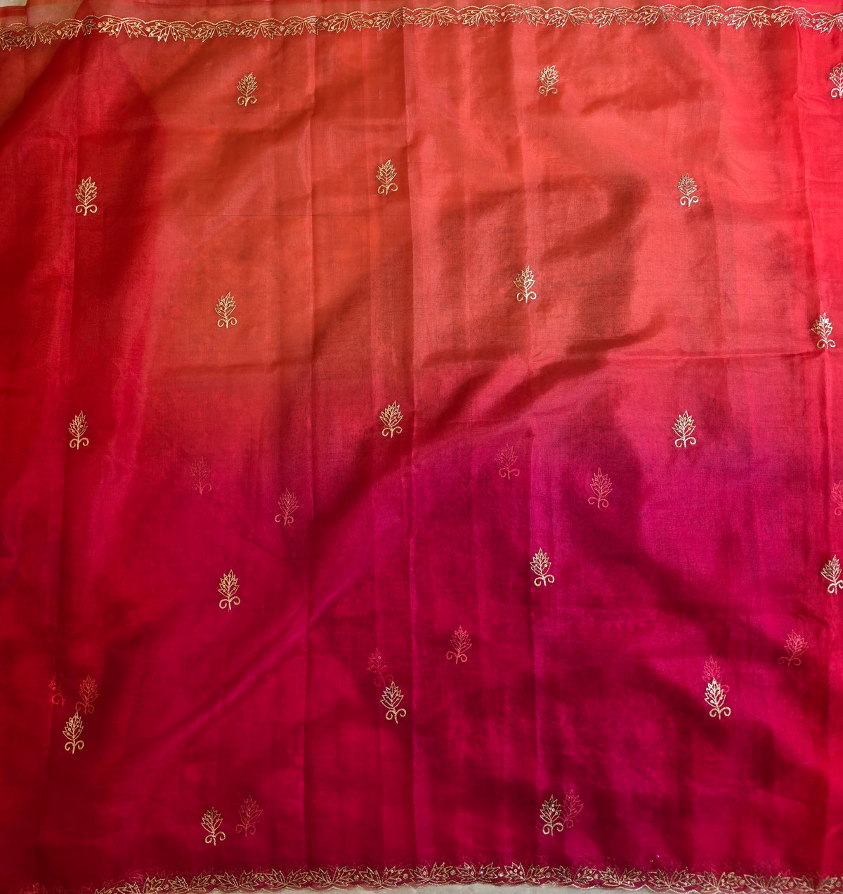Vintage Work Saree