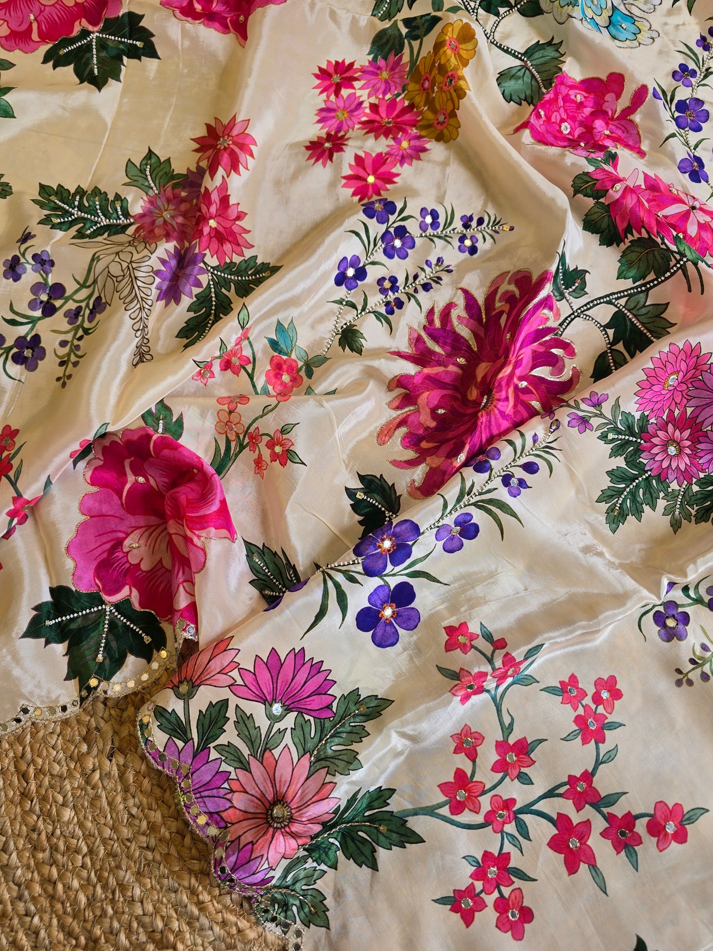 Pure Crepe Silk Saree